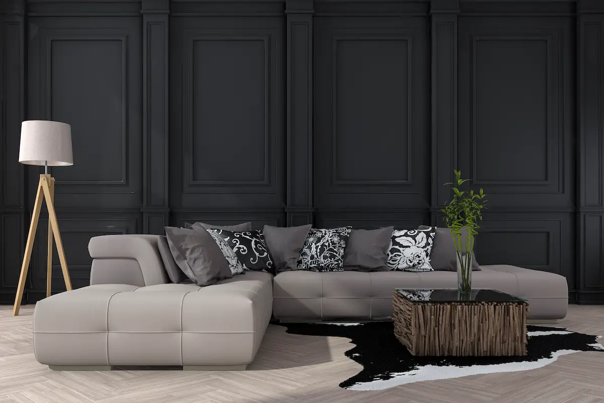 sofa-esquinero-grande-gris sofá rinconera gris