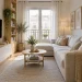 distribuir salon pequeño con muebles